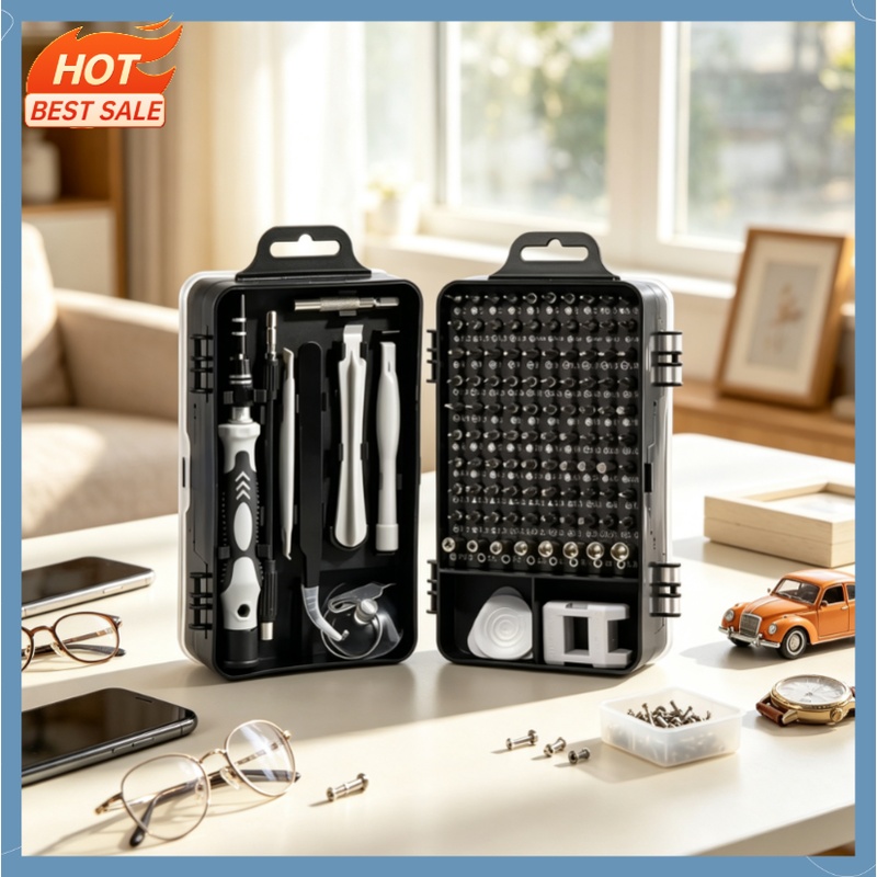 Micro Screwdriver Kit - 115 in 1 Professional Precision Screwdriver