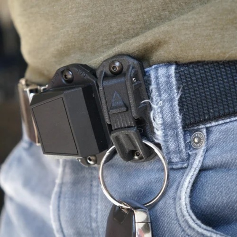 Edc Deep Carry - Plastic Tactical Key Ring Clip Molle