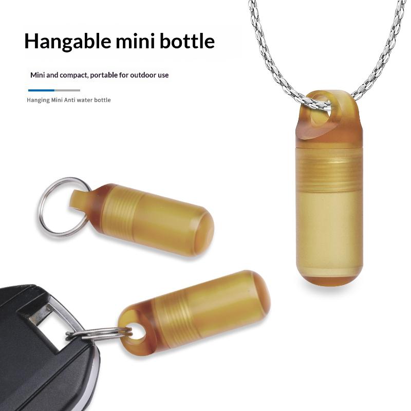 Edc Pill Carry - Small Pill Bottle Multifunctional Storage Box