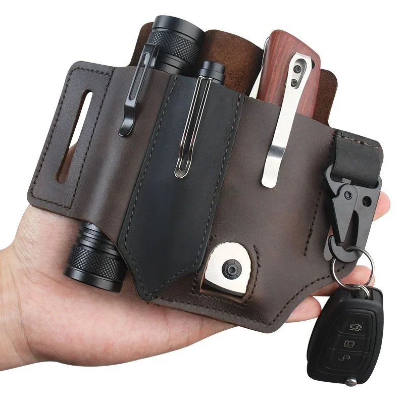 EDC PU Leather Tool Pouch Mult - Edc Carry Belt Leather review and price