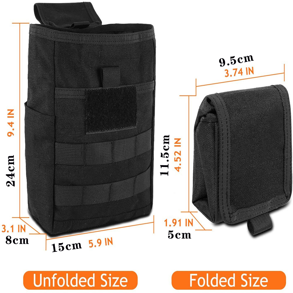 Foldable Molle Dump Drop Pouch - Edc Able Carry review and price
