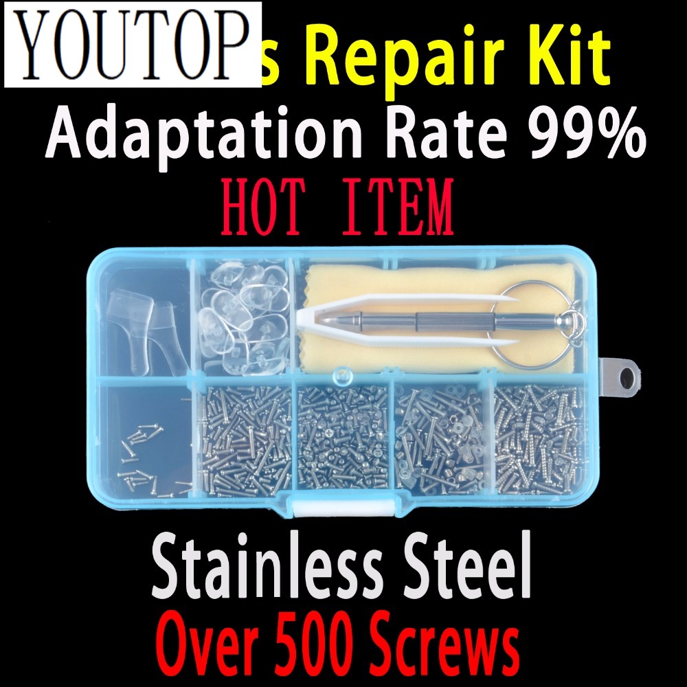 500 Eyeglasses Repair Kit Tool - Micro Screwdriver Kit review and price