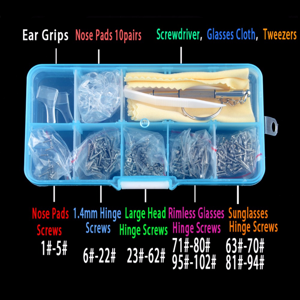 500 Eyeglasses Repair Kit Tool - Micro Screwdriver Kit review and price