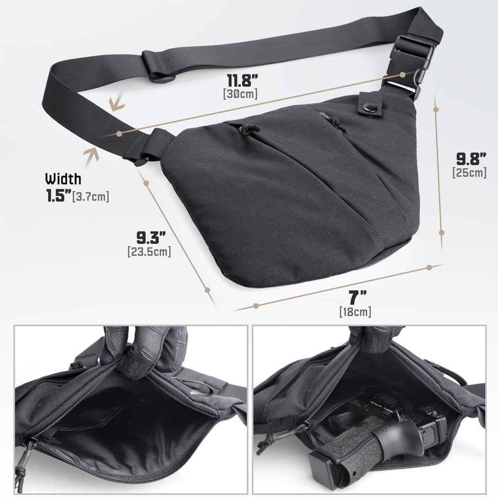 Tactical Concealed Gun Carry B - Edc Pistol Carry Bag review and price