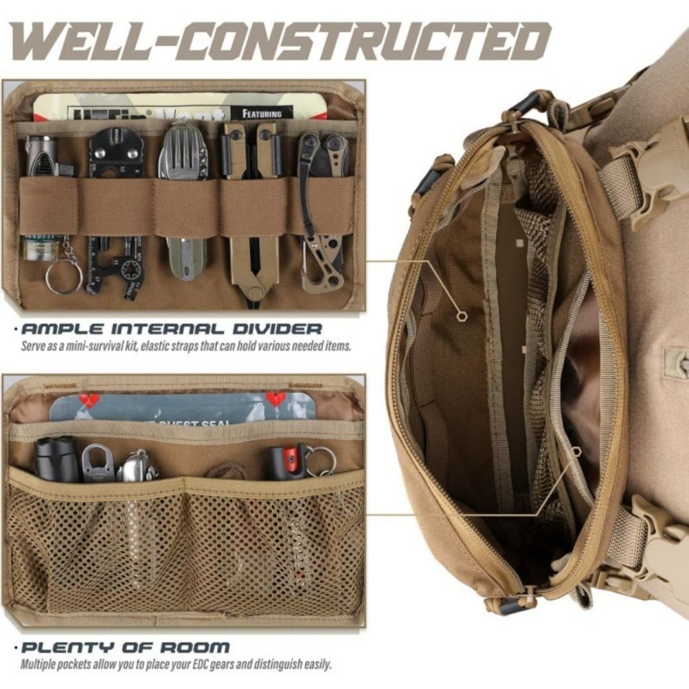 Fashion 1000D Nylon Men Chest  - Edc Deep Carry review and price