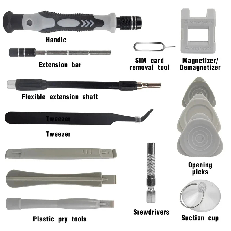 Portable 115in1 Magnetic Screw - Micro Screwdriver Kit review and price