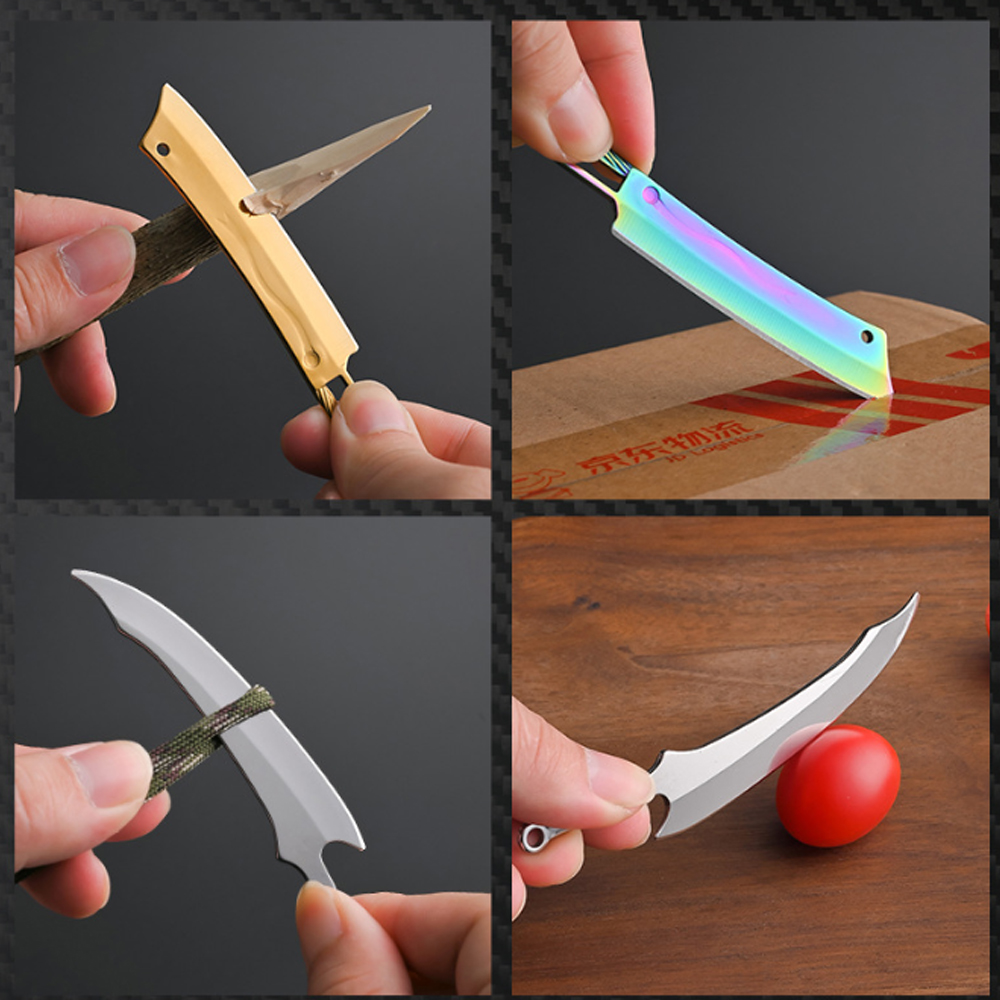 Titanium Mini Knife - Portable - Edc Carry Pocket Knife review and price
