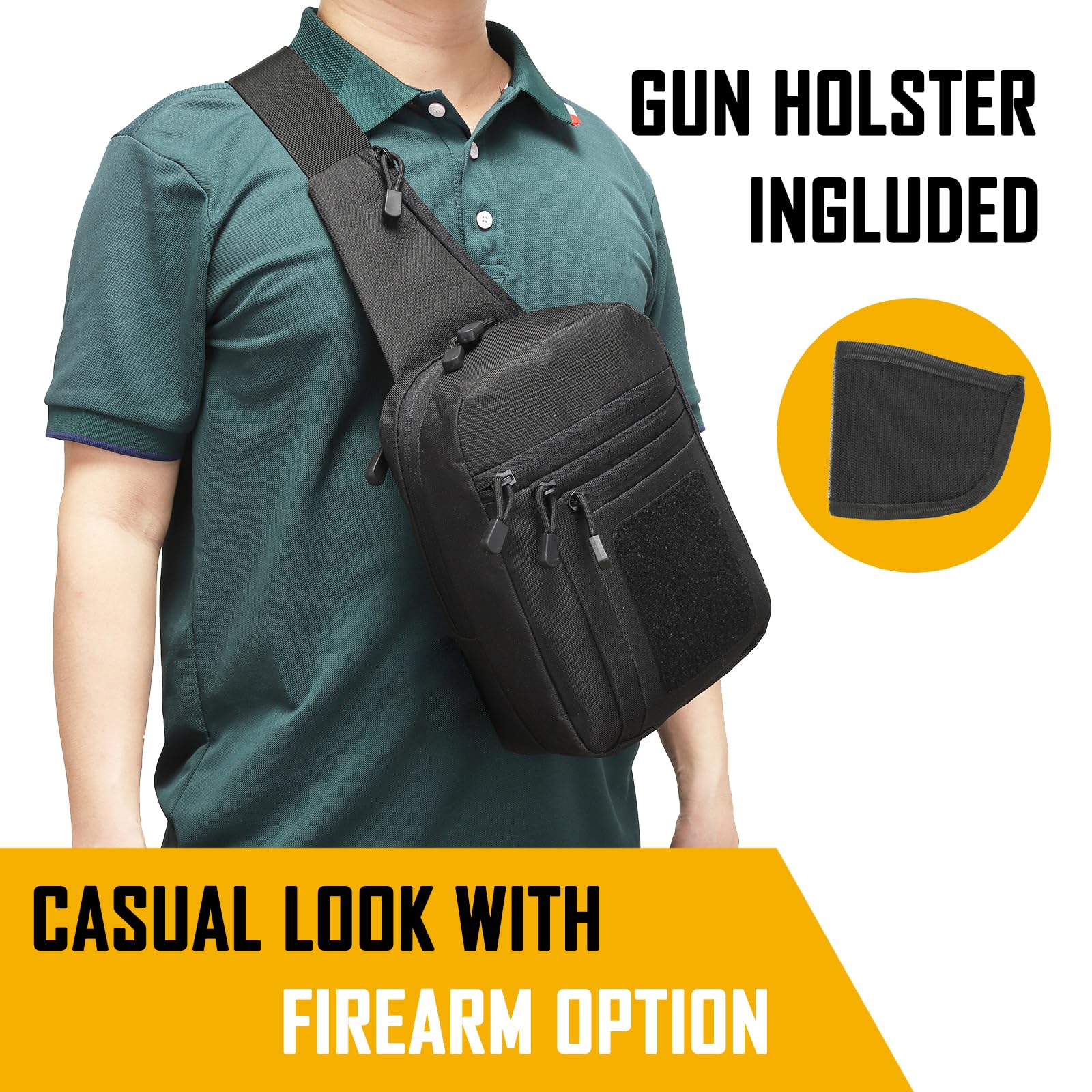 Concealed Carry Crossbody Bag  - Edc Carry Holster review and price